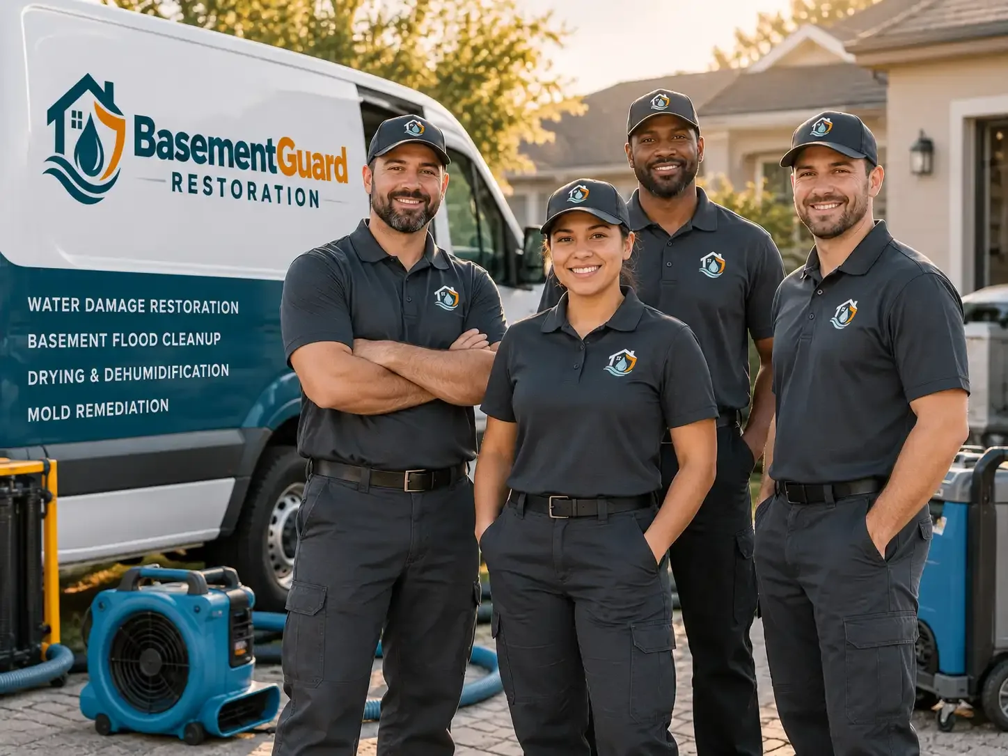 Basement Water Damage Restoration company in Markleville, IN